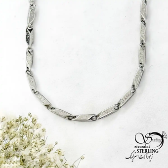 گردنبند (زنجیر) کلاسیک استیل برند D&G کد 20180