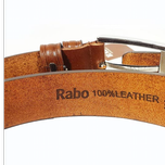 کمربند چرم مردانه عرض و پهنا  35 برند  رابو