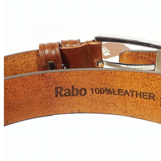 کمربند چرم مردانه عرض و پهنا  35 برند  رابو