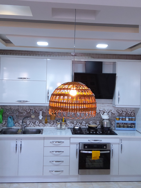 لوستر حصیری استودیو راح