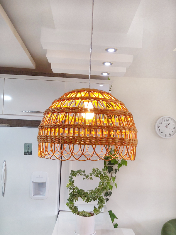 لوستر حصیری استودیو راح