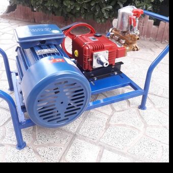 سمپاش زنبه ای برقی تک فاز 3 اسب، پمپ 45 بار چینی