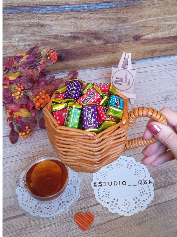 فنجان حصیری استودیو راح