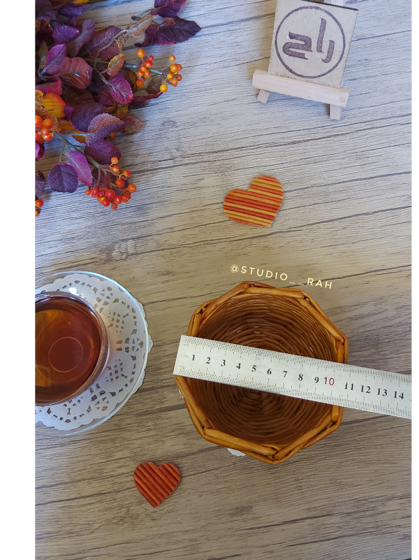 فنجان حصیری استودیو راح