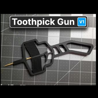 تیرکمان خلال دندان | Toothpick Launcher