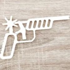 تفنگ کشی چاپ سه‌بعدی | Rubber Band Gun V2