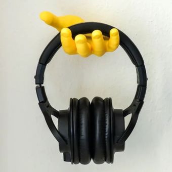 هولدر دیواری هدفون طرح دست