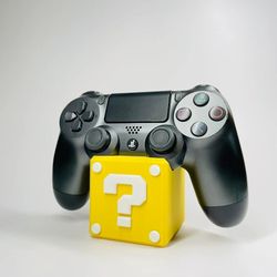 استند نگهدارنده دسته بازی PS4 طرح جعبه سوالی ماریو | پایه دسته پلی استیشن Question Block