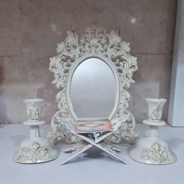 آینه و شمعدان نگار 18 عدد در کارتن