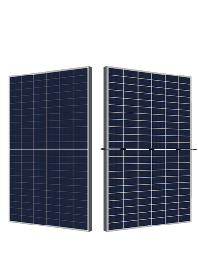 پنل خورشیدی 720 وات دوطرفه ترینا سولار Trina Solar پالتی | فناوری i-TOPCon با راندمان 23.2٪ و شیشه دوجداره