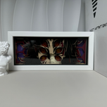 تابلو لایت باکس انیمه ای کوکوشیبو دمون اسلیر | Demon Slayer kokushibo Six Eyes Light Box