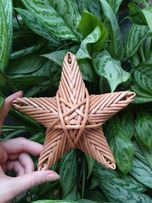 ستاره آویز حصیری استودیو راح