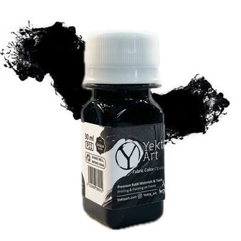 رنگ  پارچه اوپک 30 میل کد11 مشکی