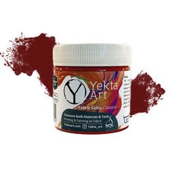 رنگ پارچه اوپک 300 میل کد19 قرمز قجری