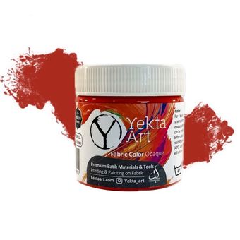 رنگ پارچه اوپک 300 میل کد13 قرمز