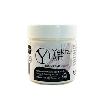 رنگ پارچه اوپک 300 میل کد10 سفید قابل استفاده به عنوان زیرساز