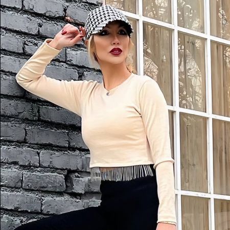 کراپ زنجیر دار