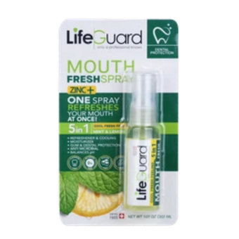 خوشبوکننده دهان تراست با طعم نعناع و لیمو لایف‌ گارد حجم 30 میل