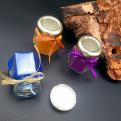 شمع عطری شیشه ایی