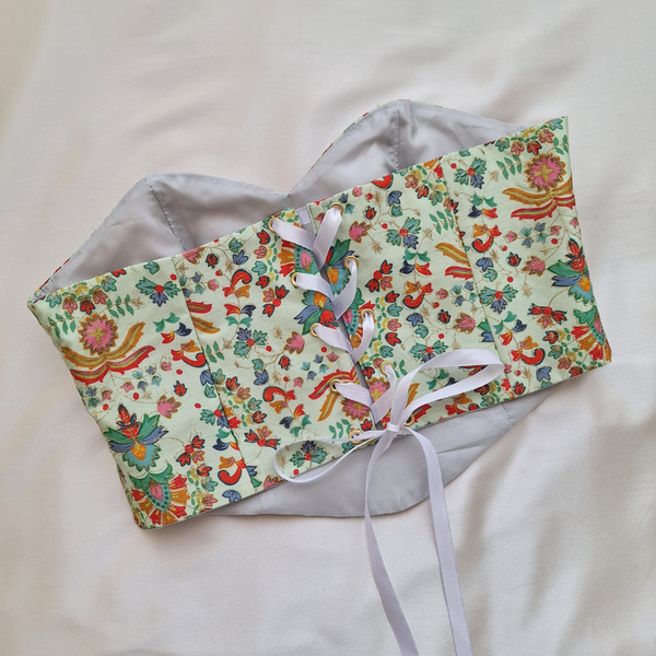 کراپ تاپ تافته سوزن دوزی