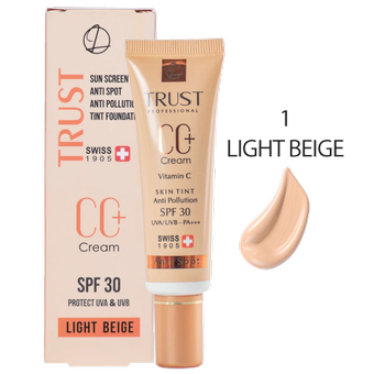 سی سی کرم پلاس تراست شماره 1 (بژ روشن) (2024) حجم 30 میل