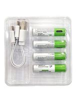 ست 4 عددی باتری نیم قلمی شارژی