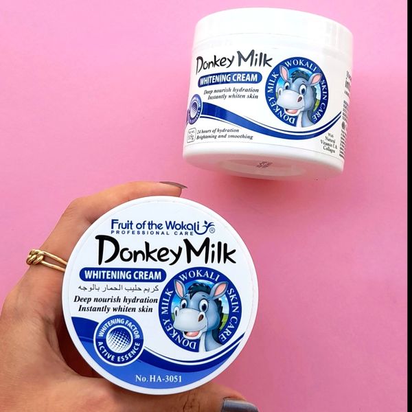 کرم کاسه ای سفید کننده بدن شیر الاغ وکالی(115 گرم)