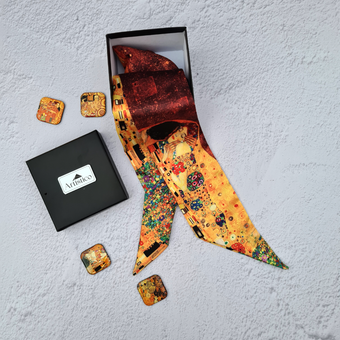 روبان اسکارف کوچک بوسه(Artistico)