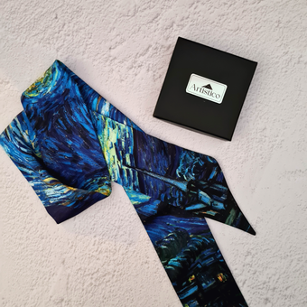 روبان اسکارف کوچک شب پرستاره(Artistico)