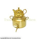 کتری قوری استیل برند برژوا / کتری استیل / قوری چینی / کتری طرح ترک / کتری استیل ضد زنگ / کتری استیل نگیر