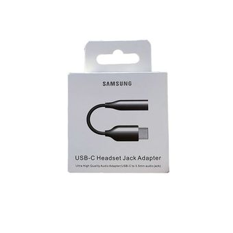 مبدل USB-C به AUX سامسونگ مدل EE-UC10J - مشکی