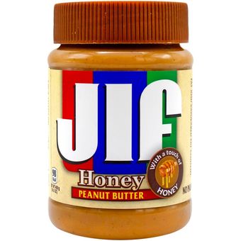 کره بادام زمینی عسلی جی ال اف