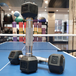 دمبل شش ضلعی 1 کیلوگرمی مکسول بسته دو عددی