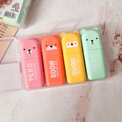 هایلایتر تدی 4 عددی