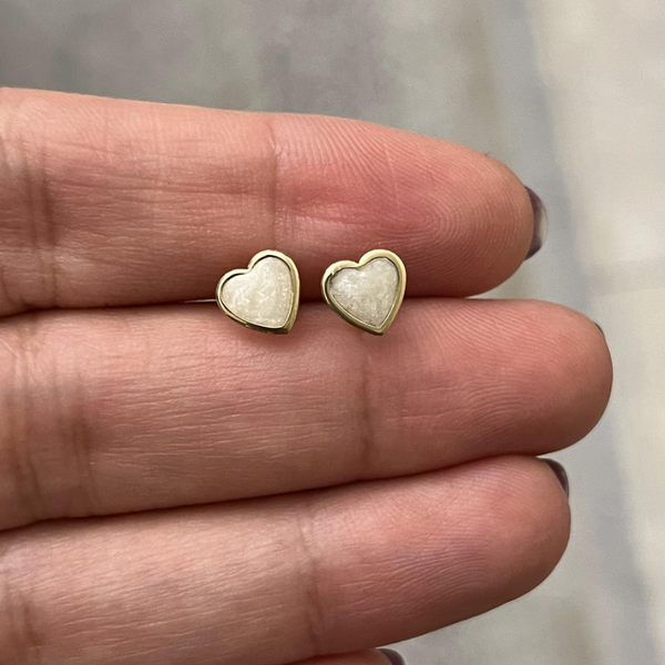 گوشواره میخی قلب