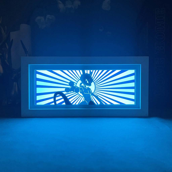 تابلو لایت باکس انیمه ای میوتو پوکمون | Mewtwo Anime Light Box Pokémon