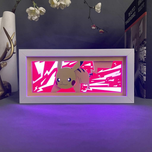 تابلو لایت باکس انیمه ای پیکاچو پوکمون | Pikachu Anime Light Box Pokemon
