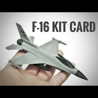 کارت کیت جنگنده F-16 Fighting Falcon