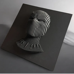 دکوری سه بعدی پلنگ سیاه Black Panther