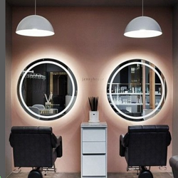 آینه دامادی مدل گرد سن پلاس