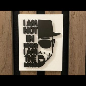 تابلو برکینگ بد 3 بعدی