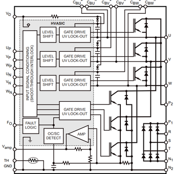 PS12034-Y2 MITSUBISHI IGBT 6-PACK MODULES