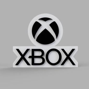 دکوری طرح لوگو xbox