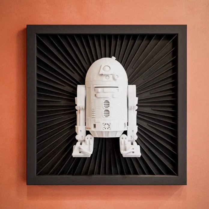 دکوری سه بعدی جنگ ستارگان R2-D2