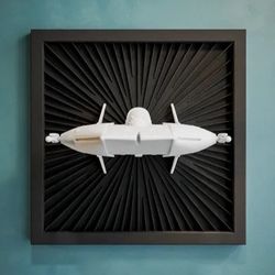 دکوری سه بعدی جنگ ستارگان RZ-1 A-wing