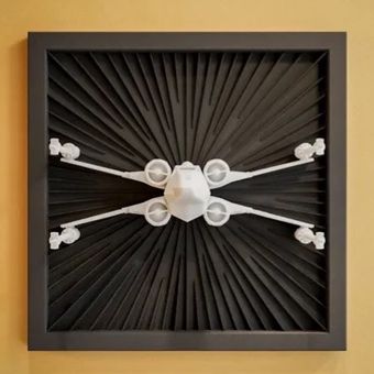 دکوری سه بعدی جنگ ستارگان T-65 X-Wing