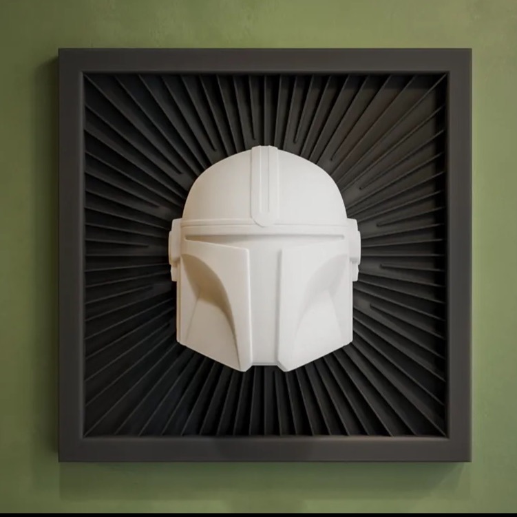 دکوری سه بعدی جنگ ستارگان Mandalorian