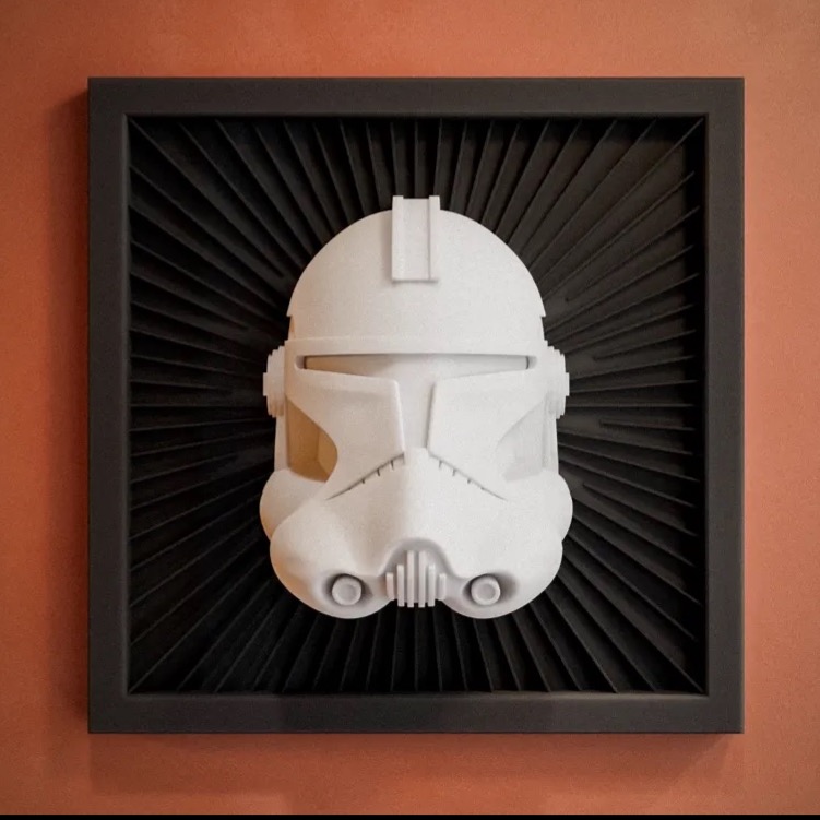 دکوری سه بعدی جنگ ستارگان Clone Trooper