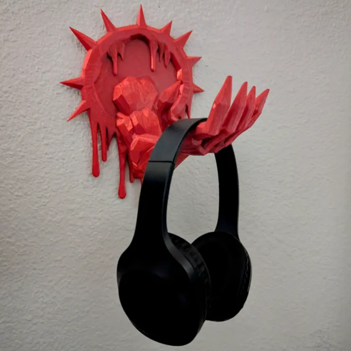 نگهدارنده دیواری هدفون طرح Dark Gift