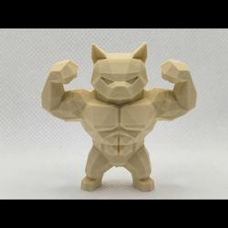 فیگور گربه بدنساز طرح 1